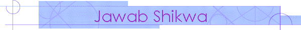 Jawab Shikwa